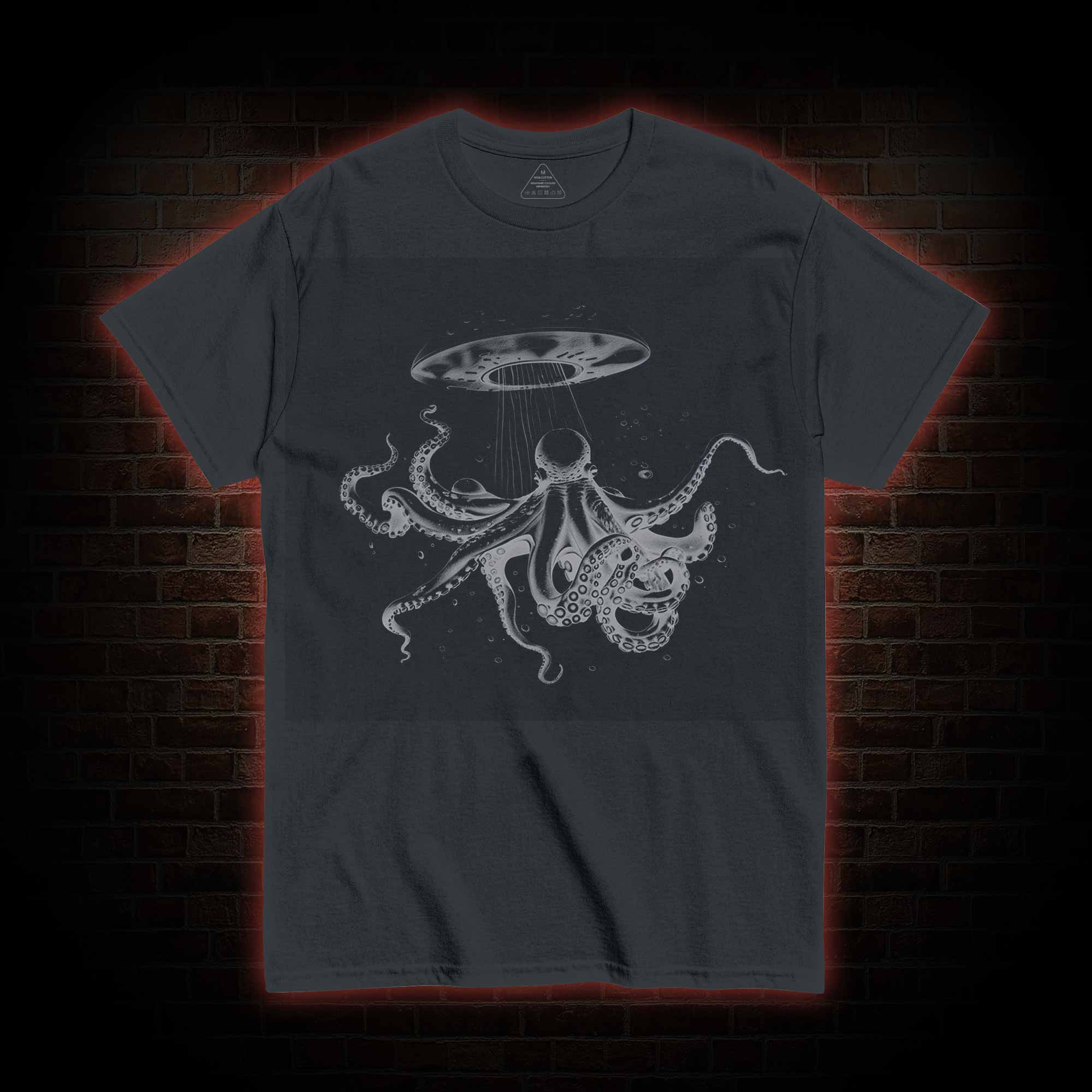 Alien Octopus Art T-shirt
