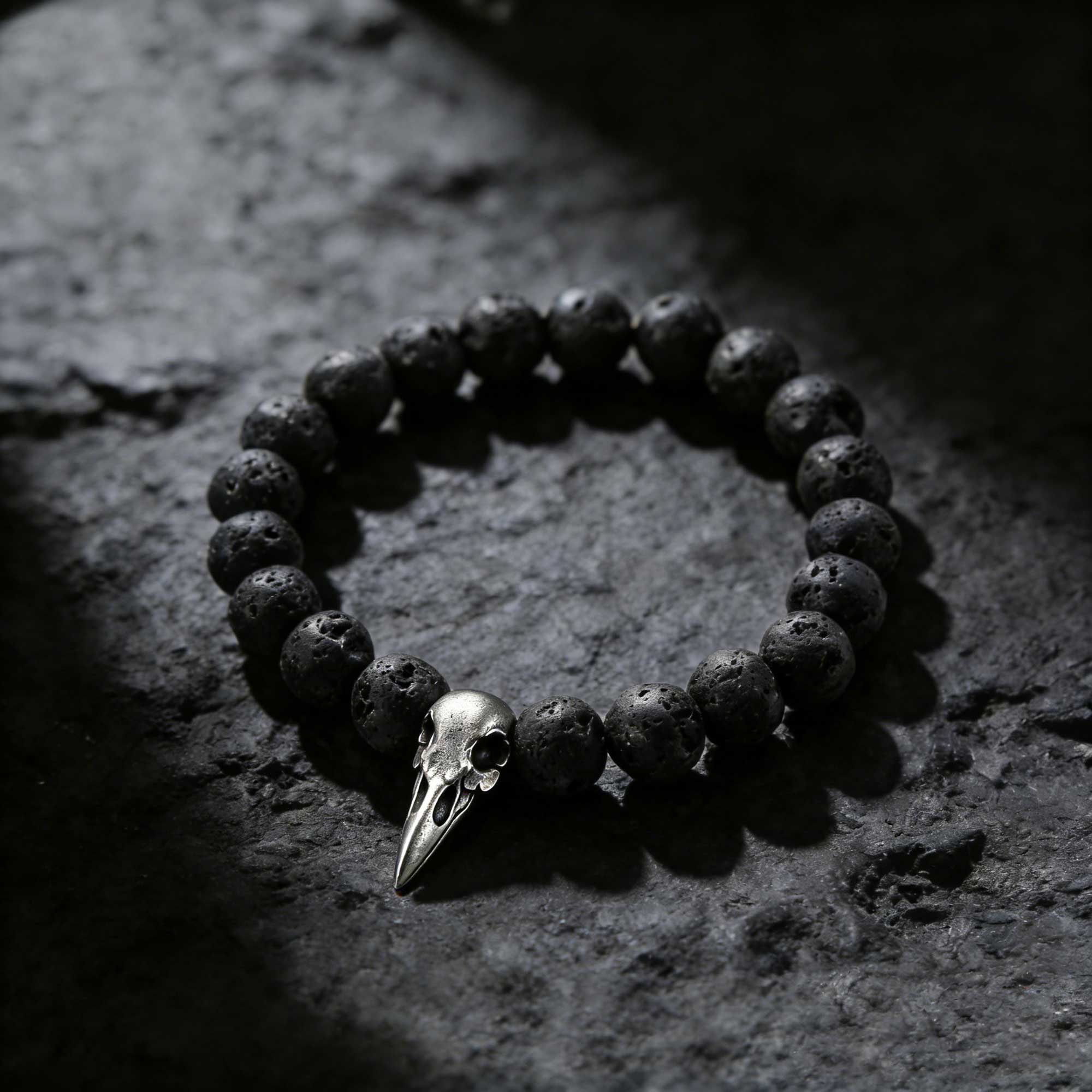 Lava Stone Beaded Bracelet