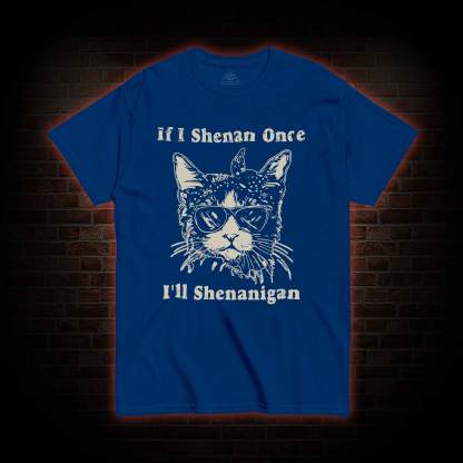 If I Shenan Once I'll Shenanigan T-shirt
