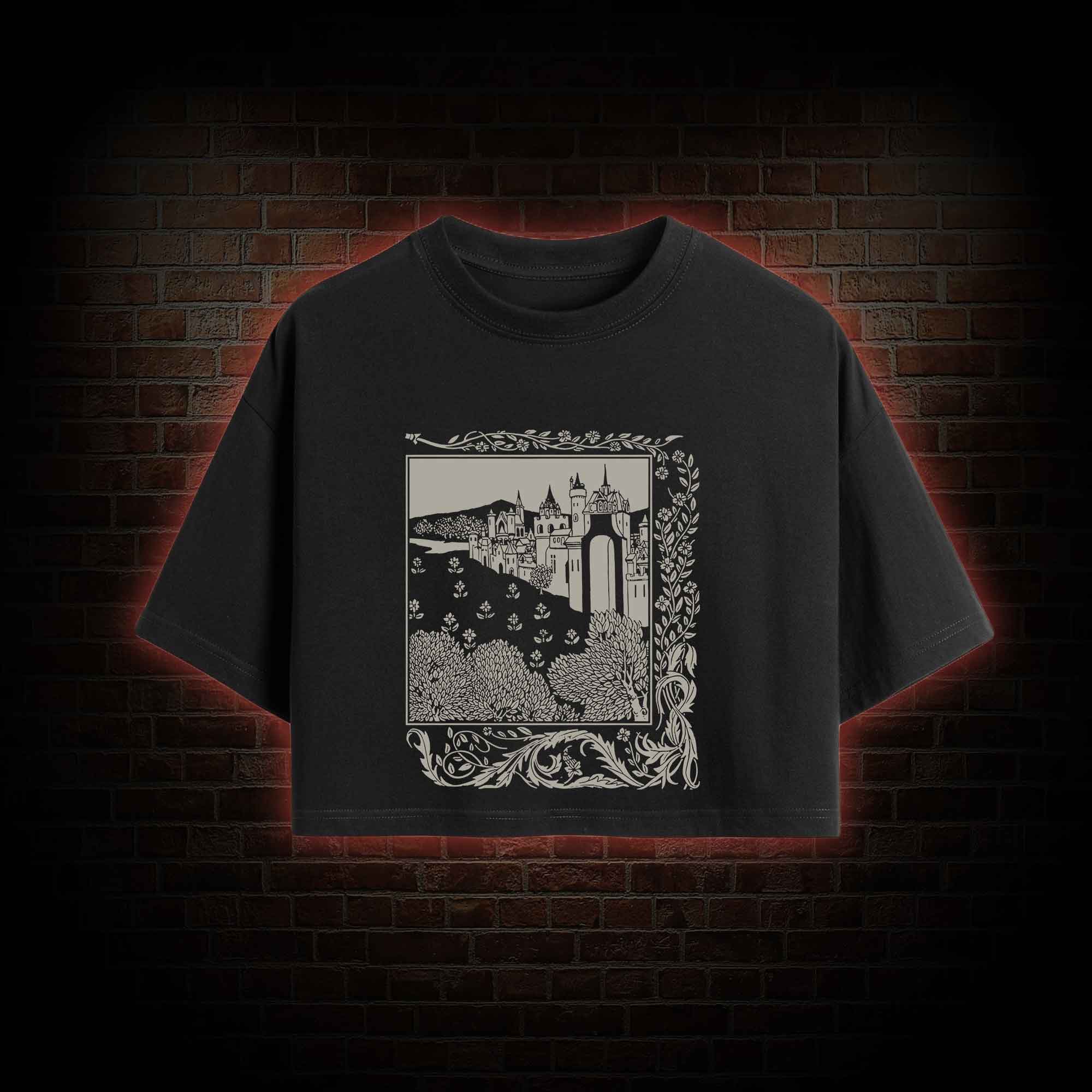 Medieval Castle Crop Top