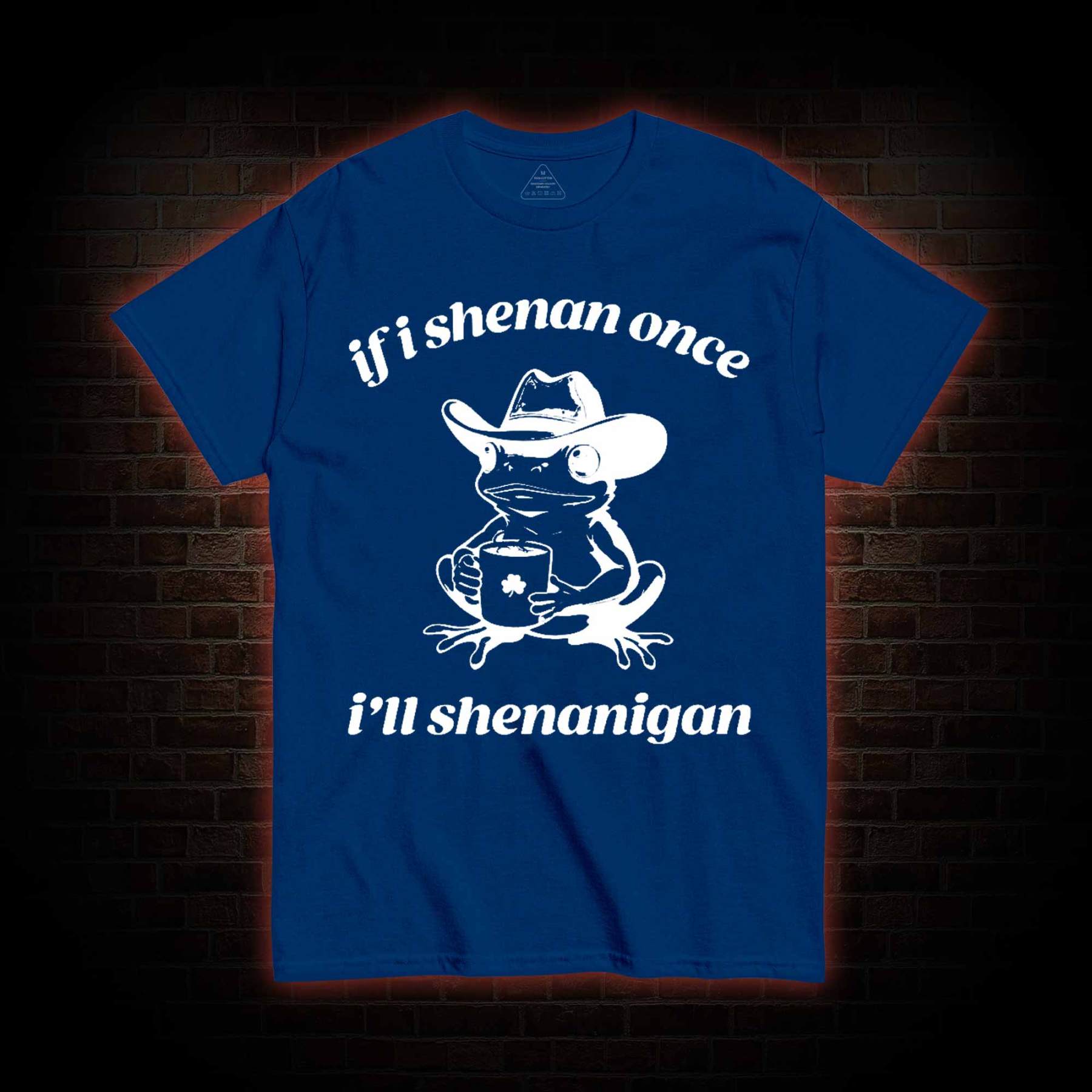 If I Shenan Once I'll Shenanigan T-shirt