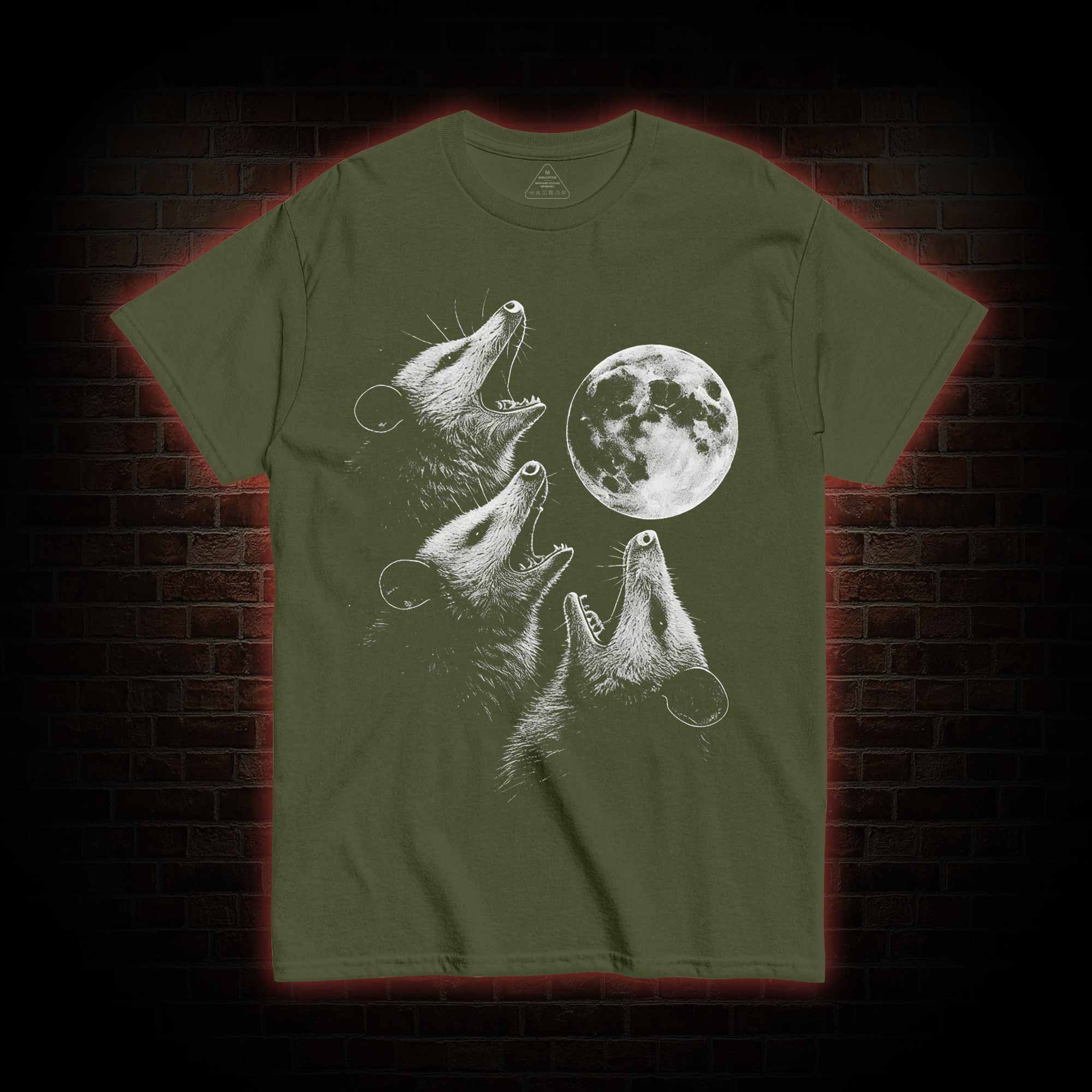 Possums Howling to Moon T-shirt