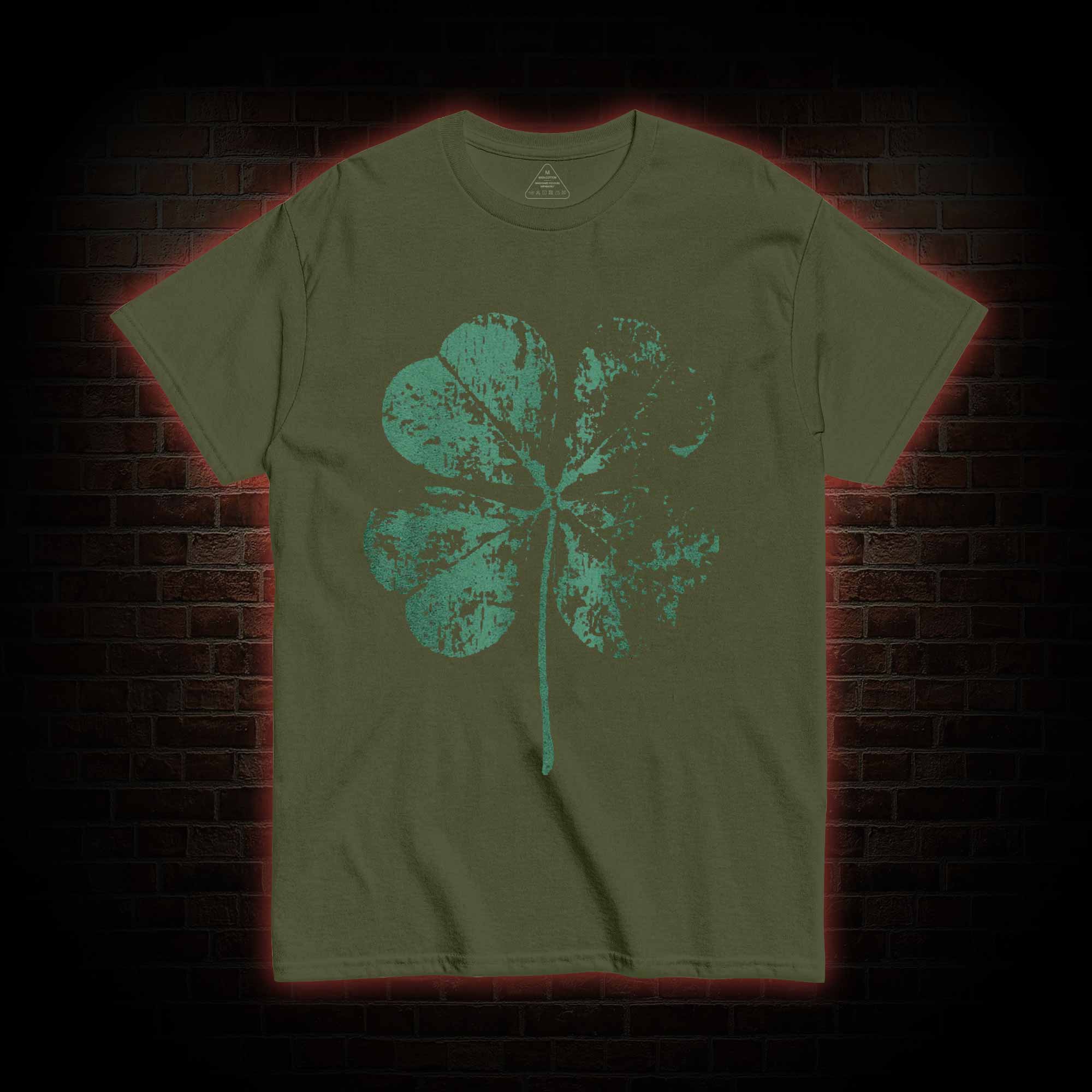 Large 4 Leaf Clover T-shirt