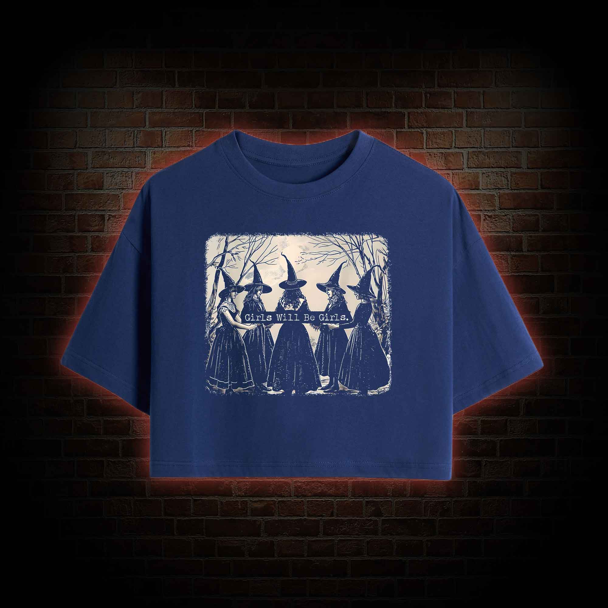 Girl Will be Girl Crop Top