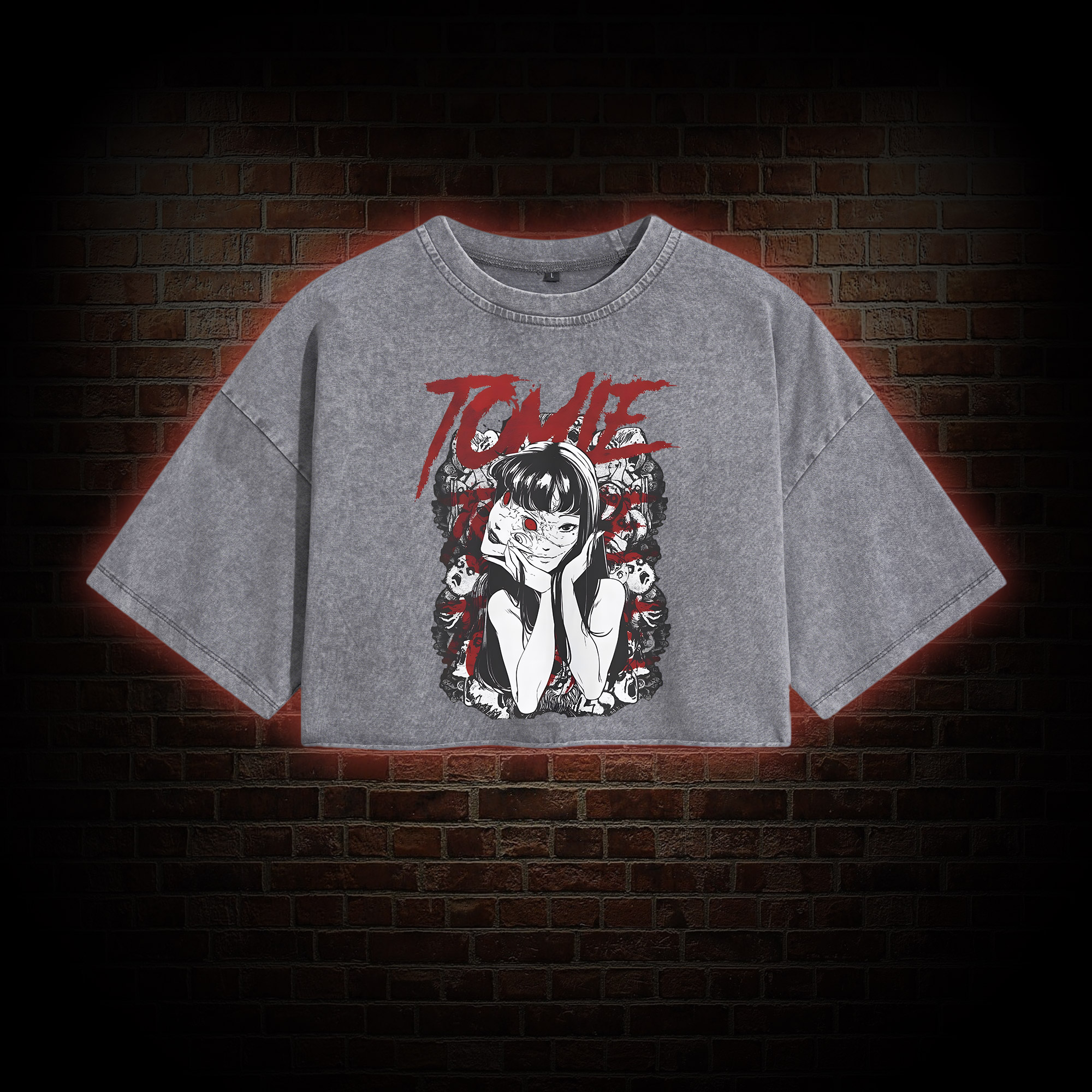 Regeneration Girl Washed Cropped T-shirts