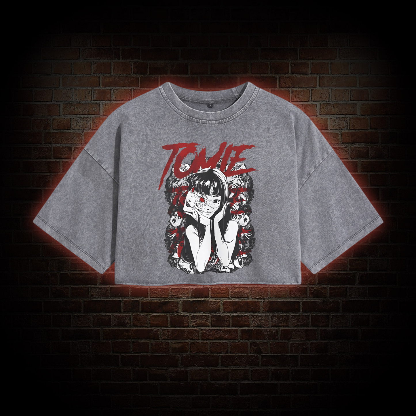 Regeneration Girl Washed Cropped T-shirts