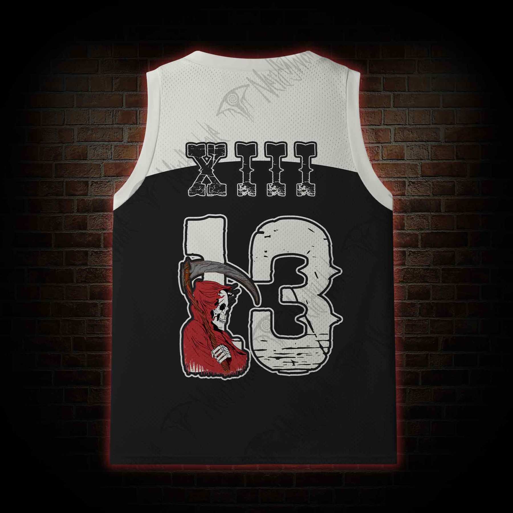 Memento Mori Mesh Jersey Tank Top