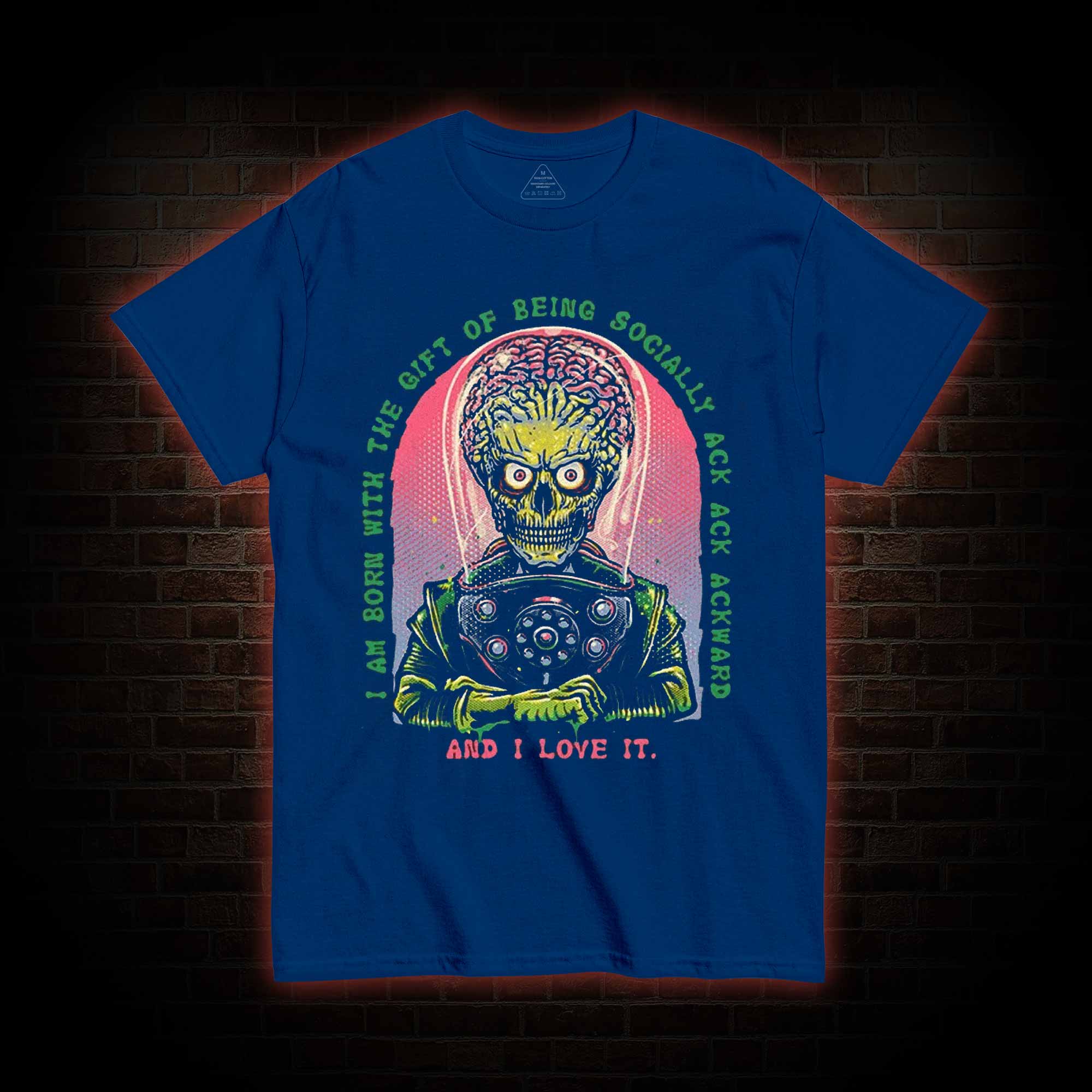 Socially Ack Ack Ackward T-shirt