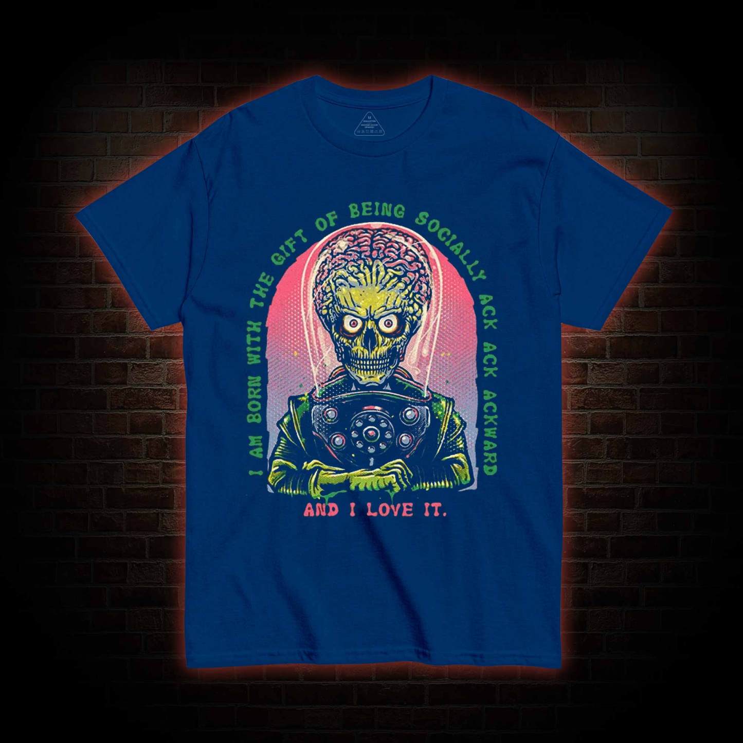 Socially Ack Ack Ackward T-shirt