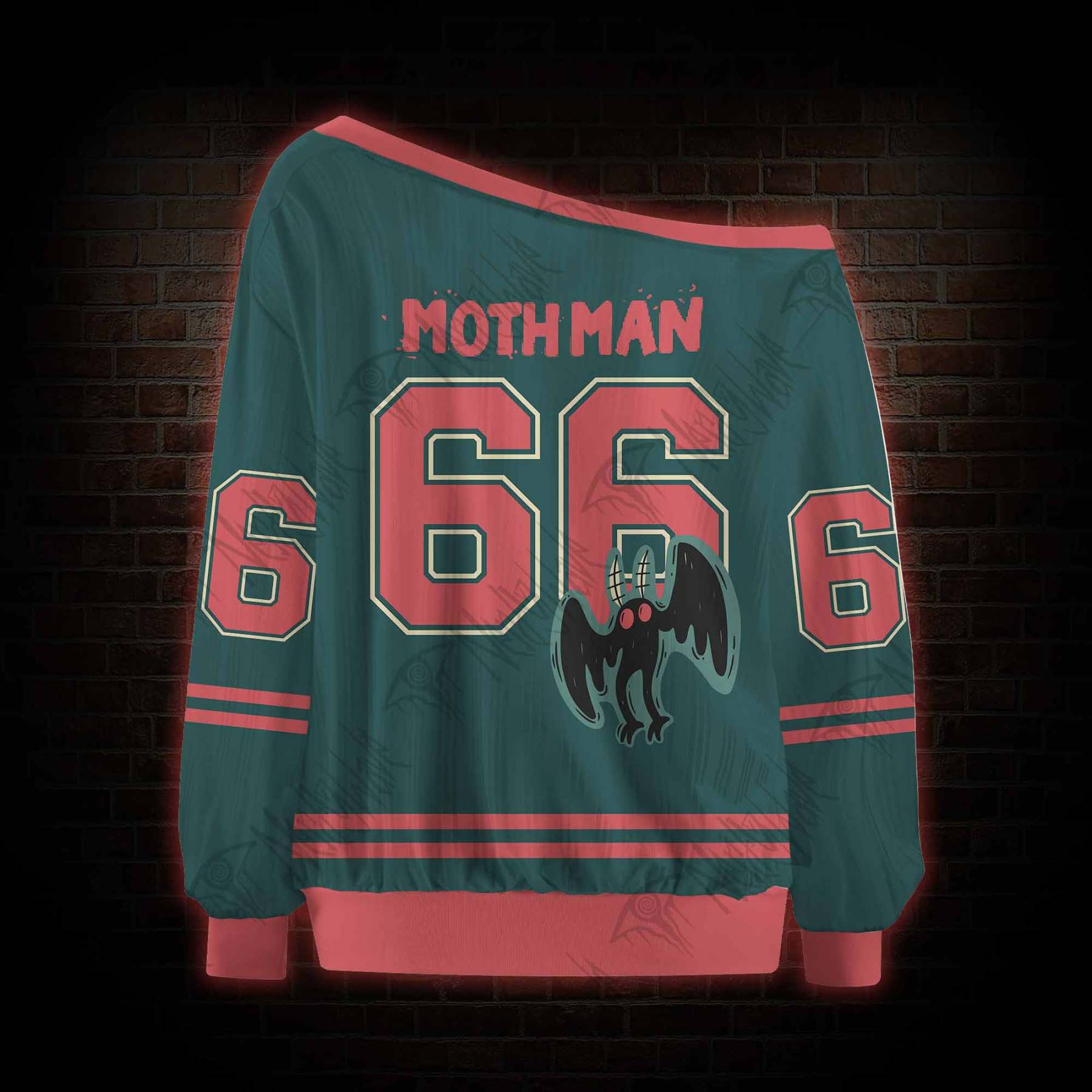 Mothman Off Shoulder Jersey