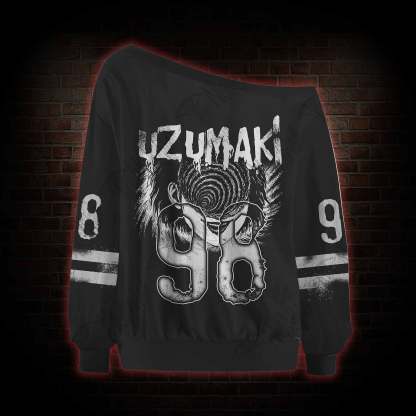 Horror Eyeball Off Shoulder Jersey