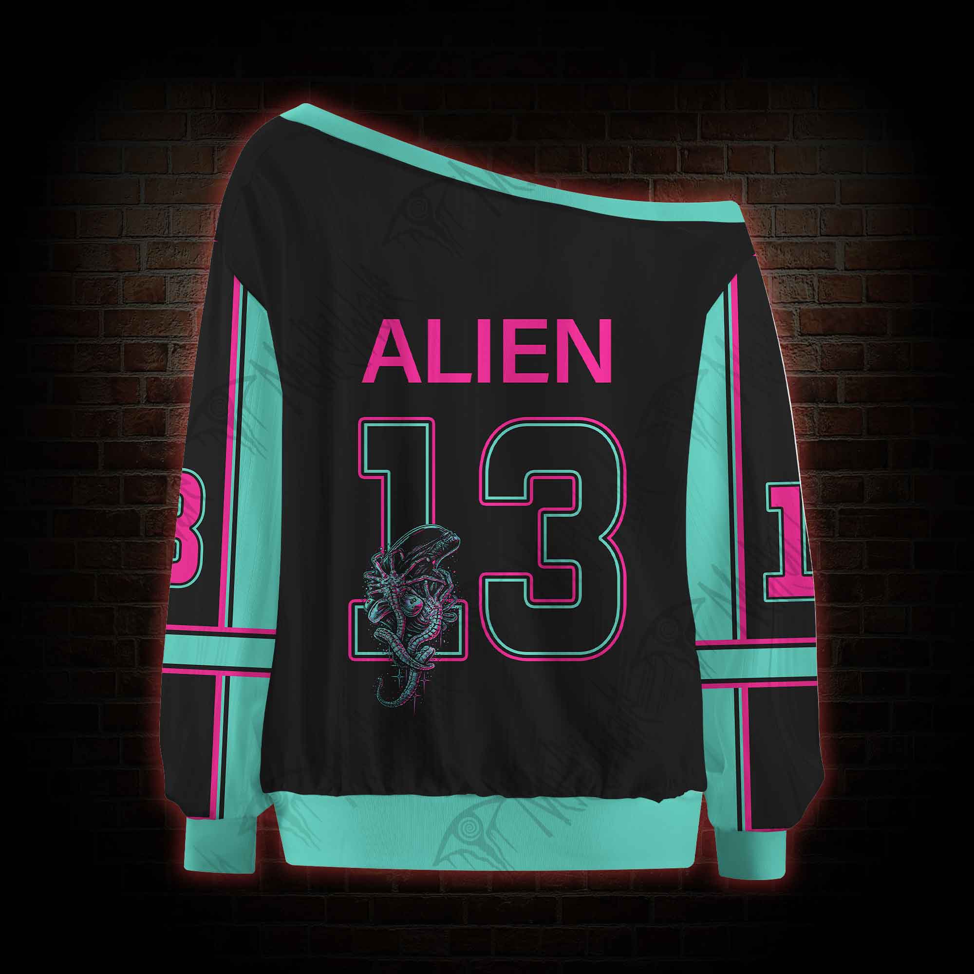 Alien Perfect Organism Off Shoulder Jersey