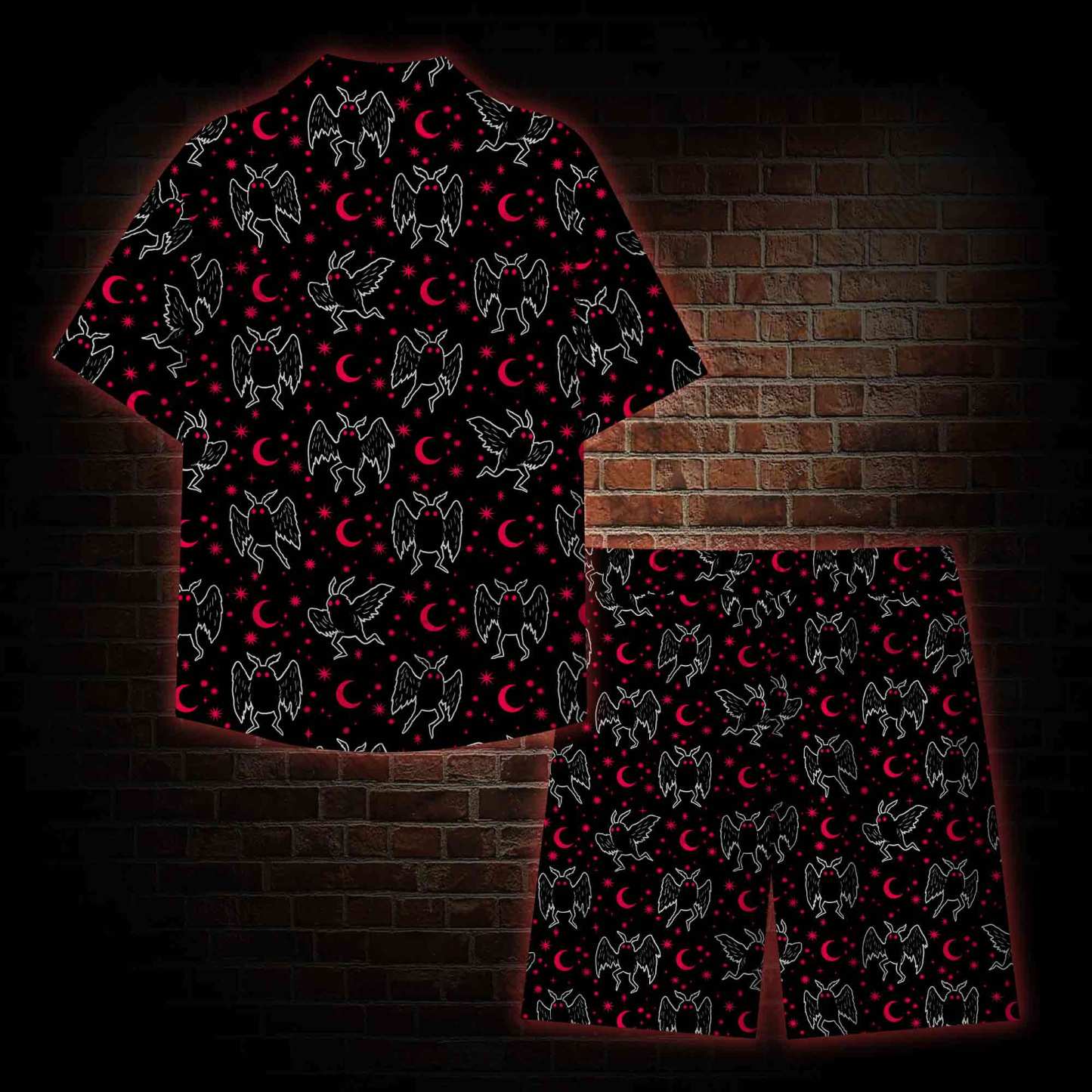 Mothman Night Graphic Resort Set