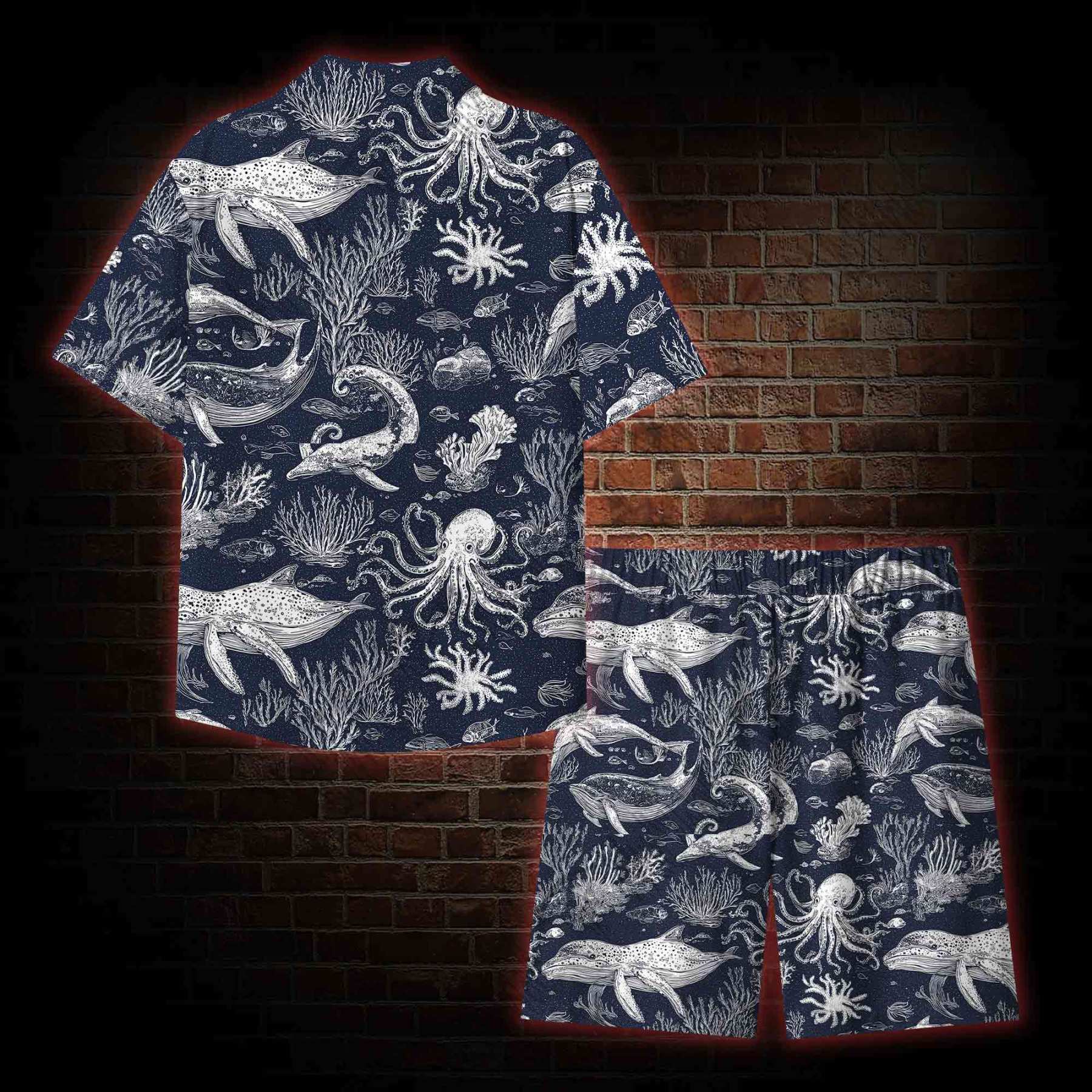 Cthulhu in the Deep Sea Graphic Resort Set