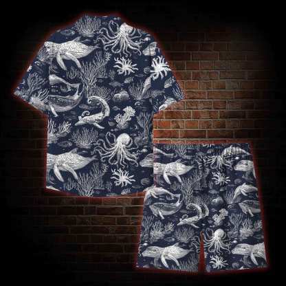 Cthulhu in the Deep Sea Graphic Resort Set