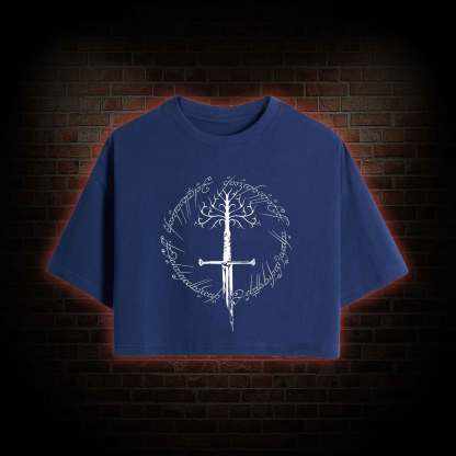 Ring Inspired Crop Top