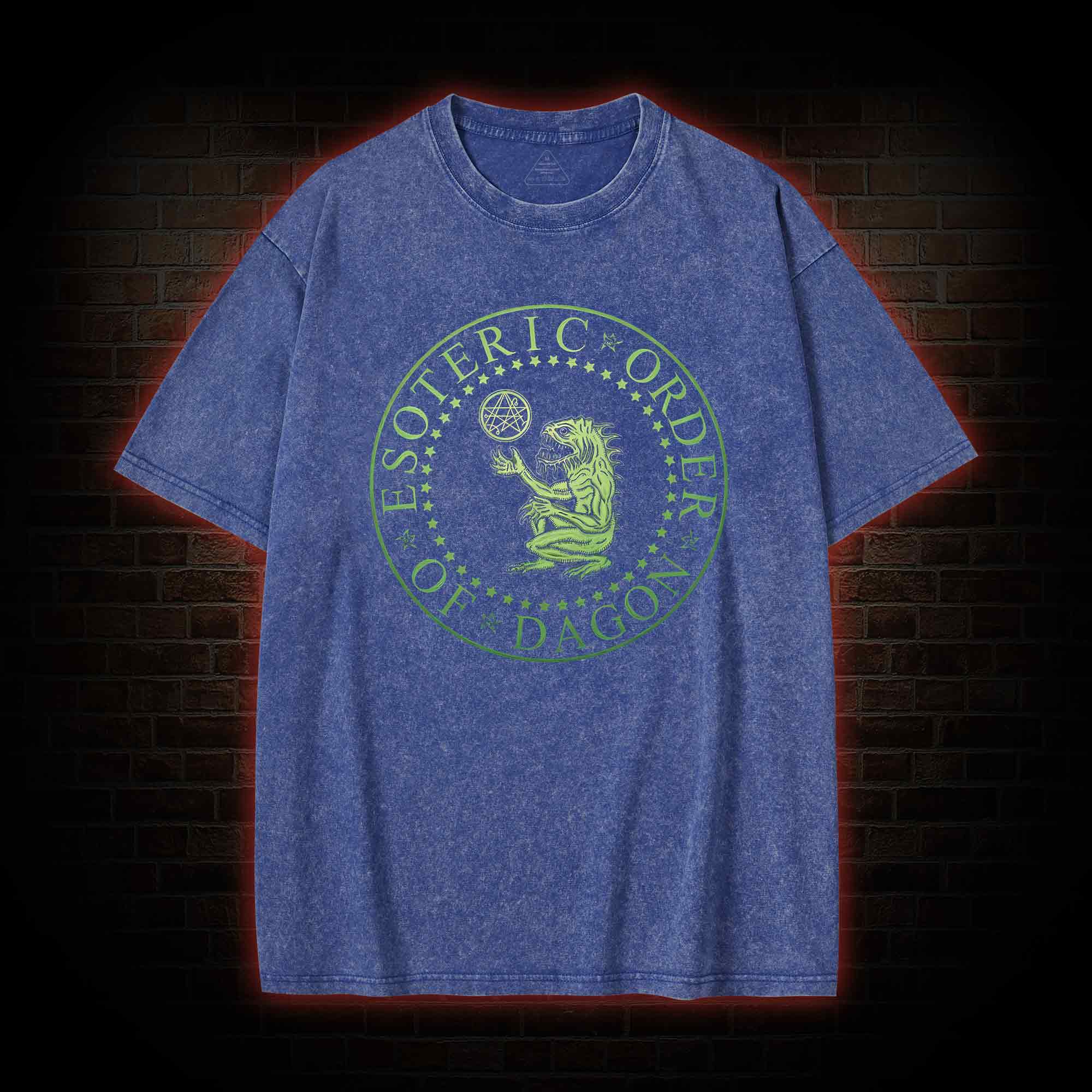 Esoteric Order of Dagon Cthulhu Washed T-shirt