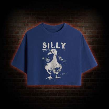 Silly Goose Crop Top