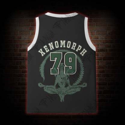 Alien Horror Mesh Jersey Tank Top