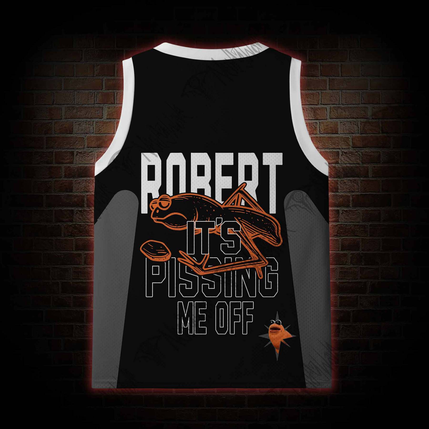 I Don't Like This Rock Mesh Jersey Tank Top