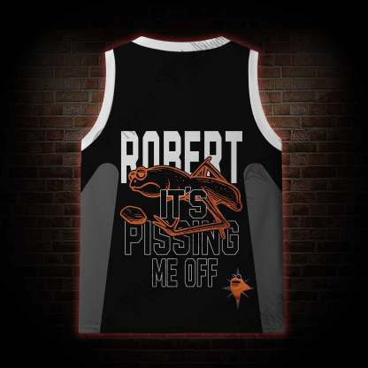 I Don't Like This Rock Mesh Jersey Tank Top