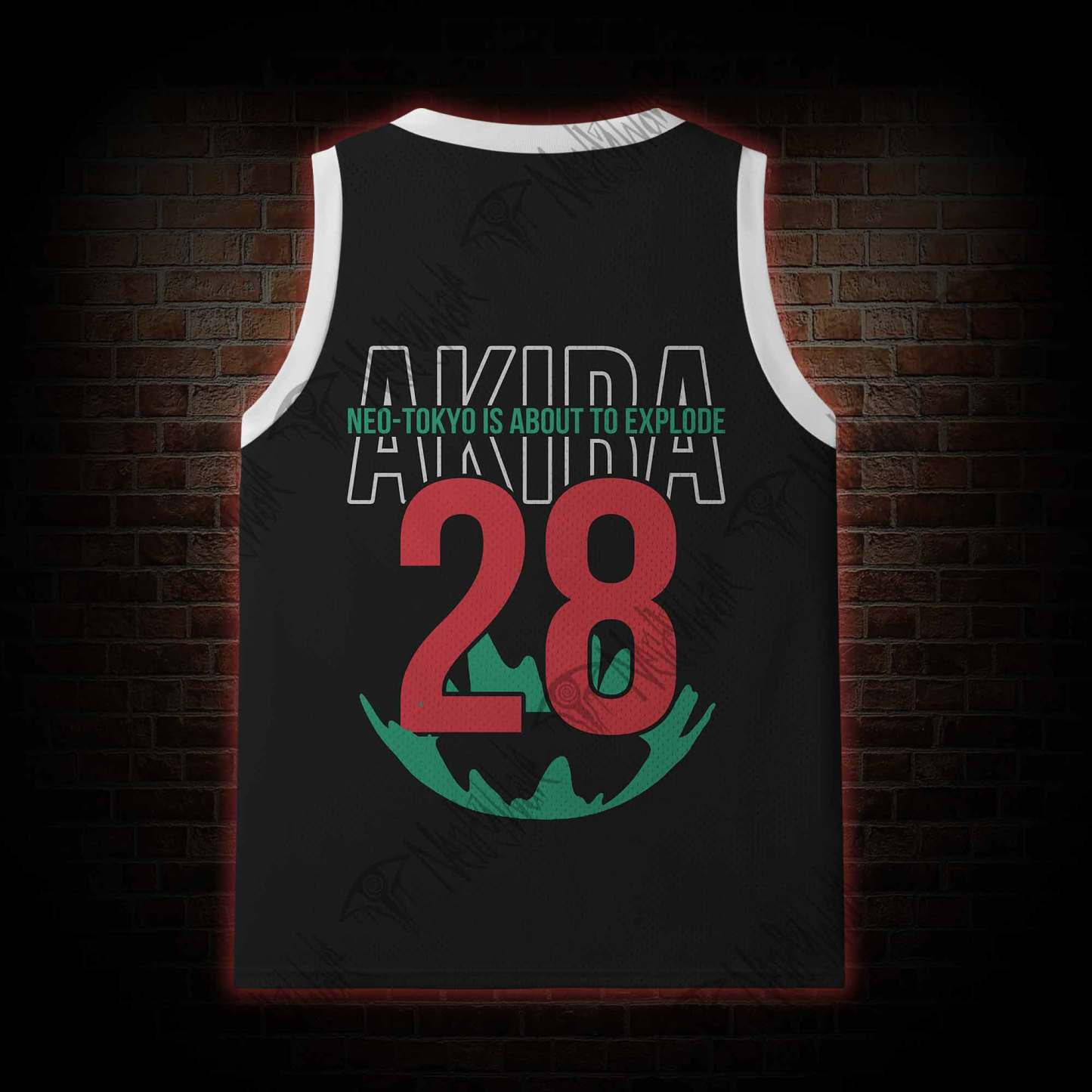 Signal Traced to Tokyo Mesh Jersey Tank Top