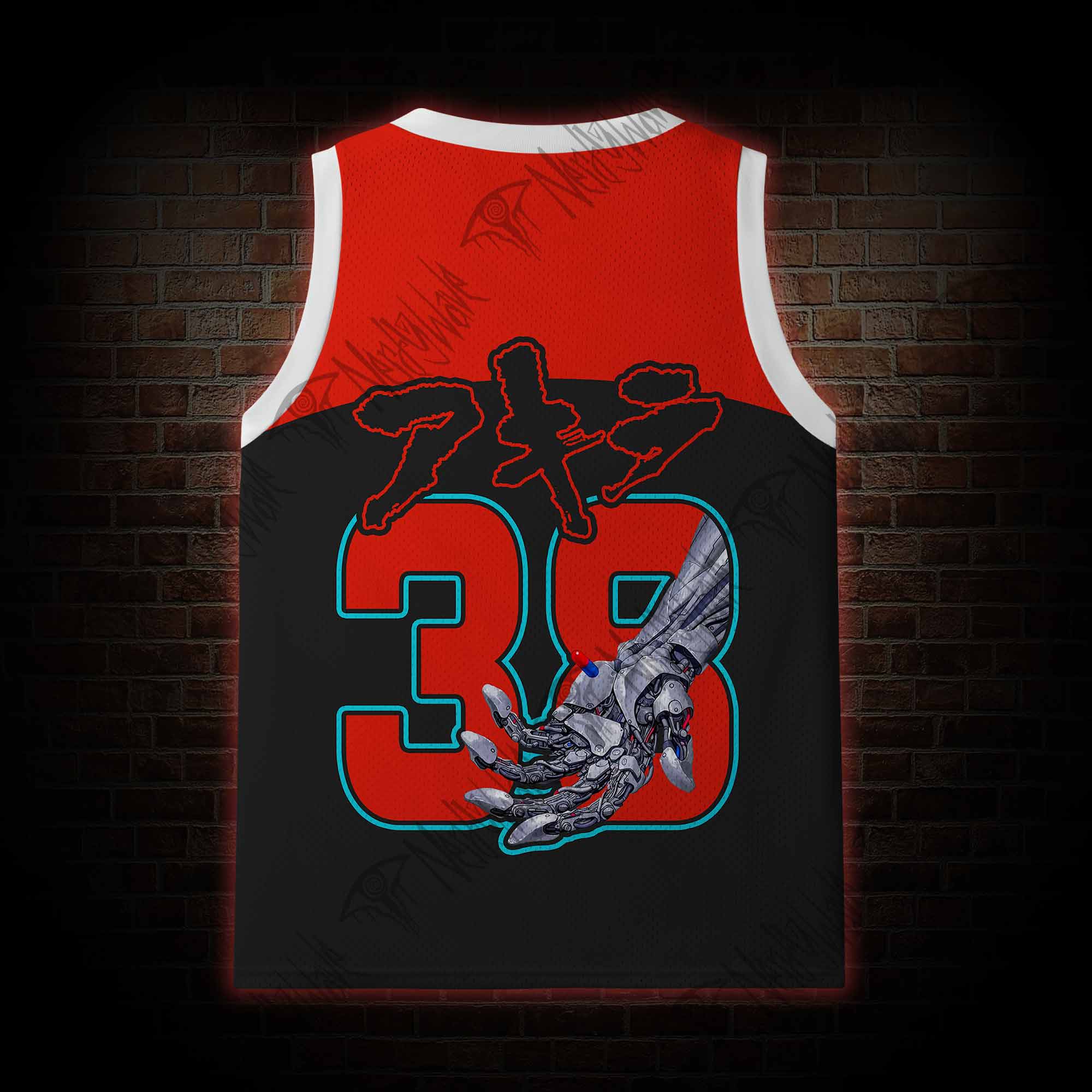 The Future is not a Straight Line Mesh Jersey Tank Top