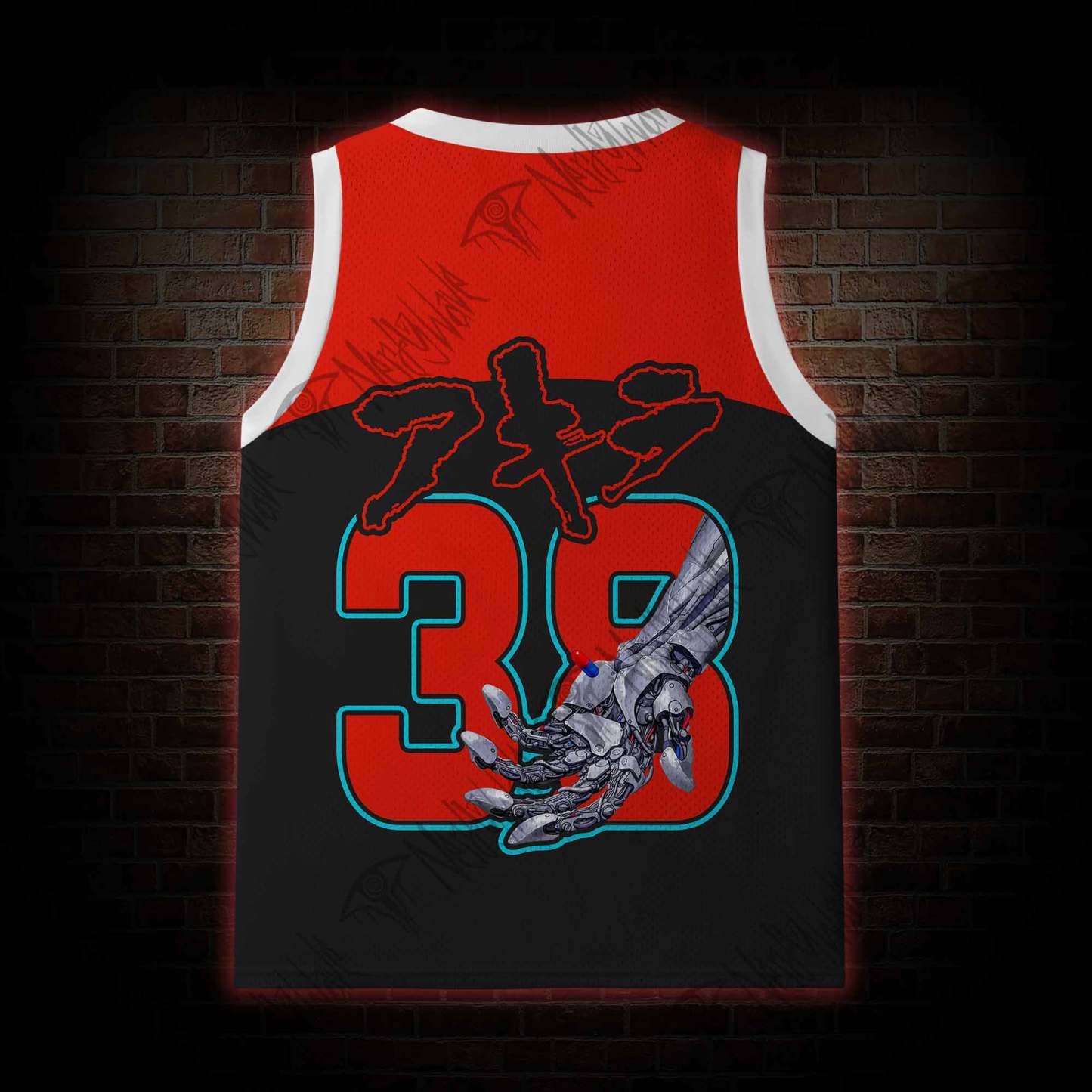 The Future is not a Straight Line Mesh Jersey Tank Top