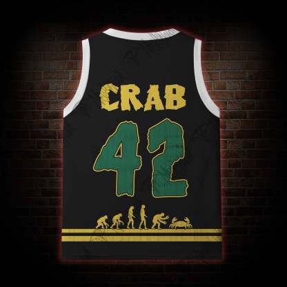 Reject Hunmanity Evolve into Crab Mesh Jersey Tank Top