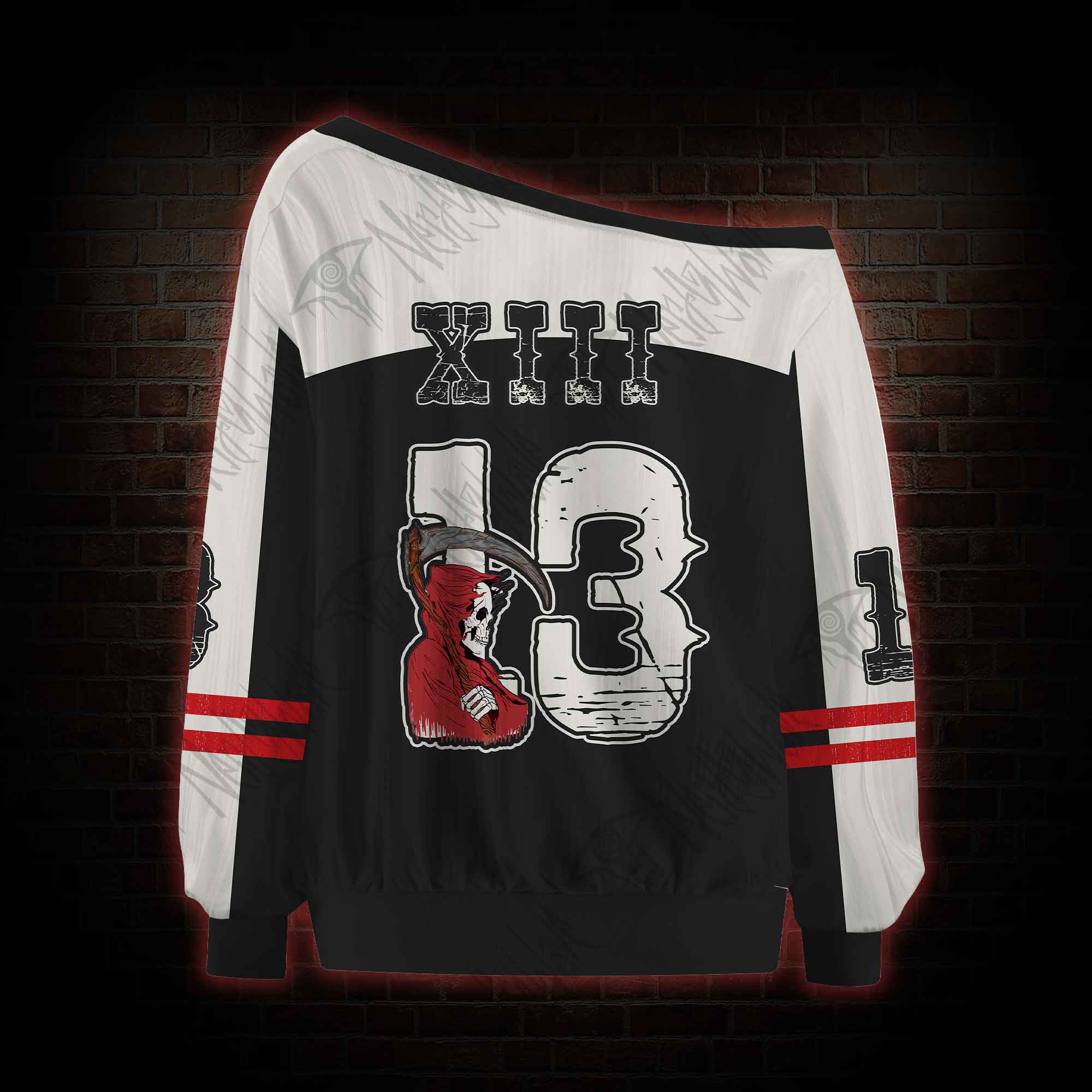 Memento Mori Off Shoulder Jersey