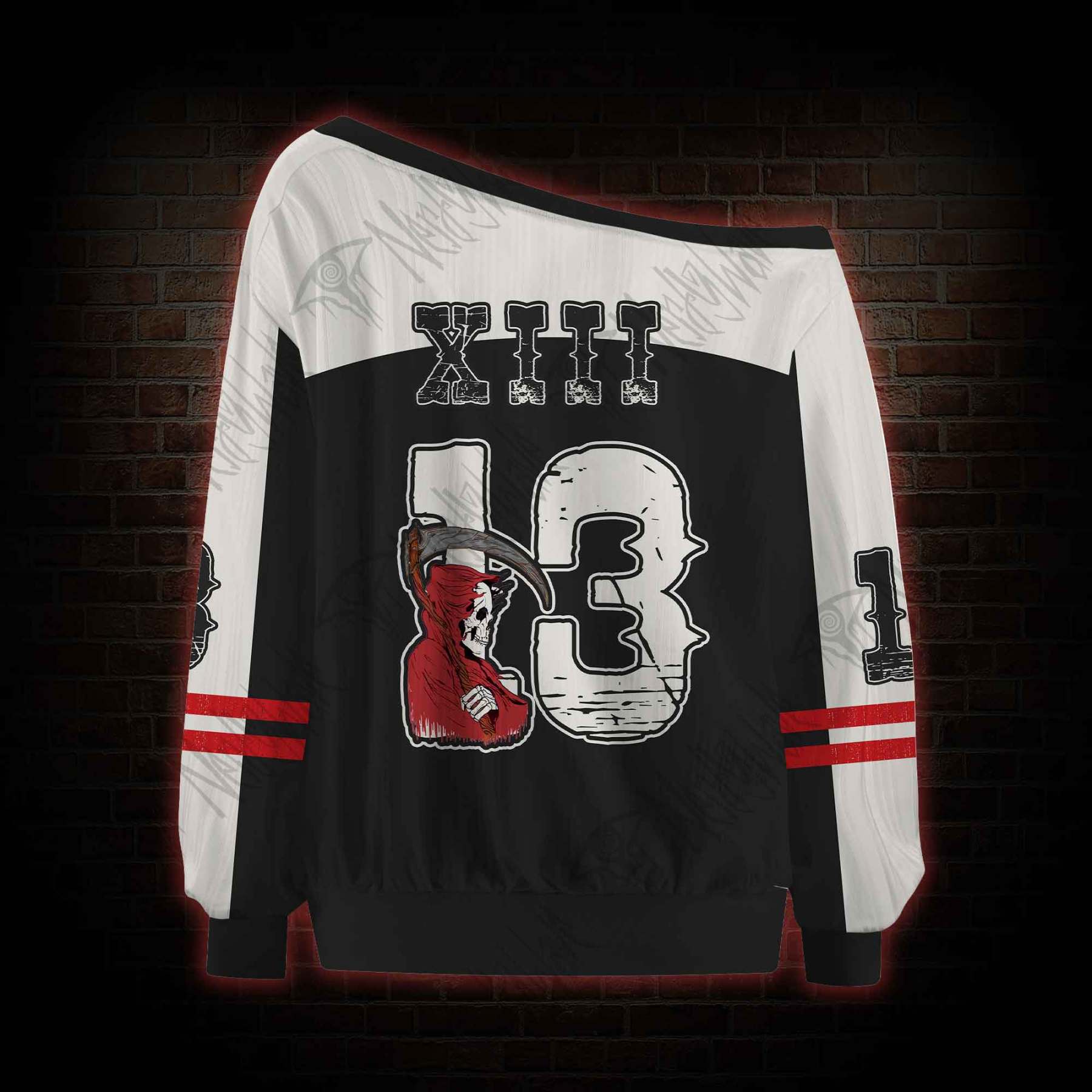 Memento Mori Off Shoulder Jersey