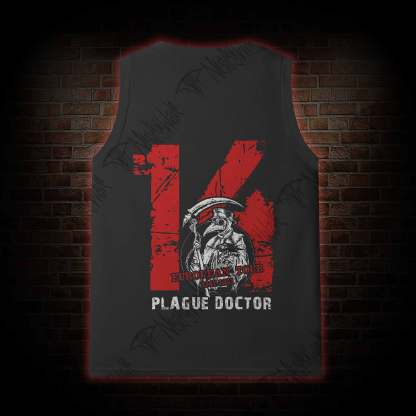 Plague Doctor Mesh Jersey Tank Top