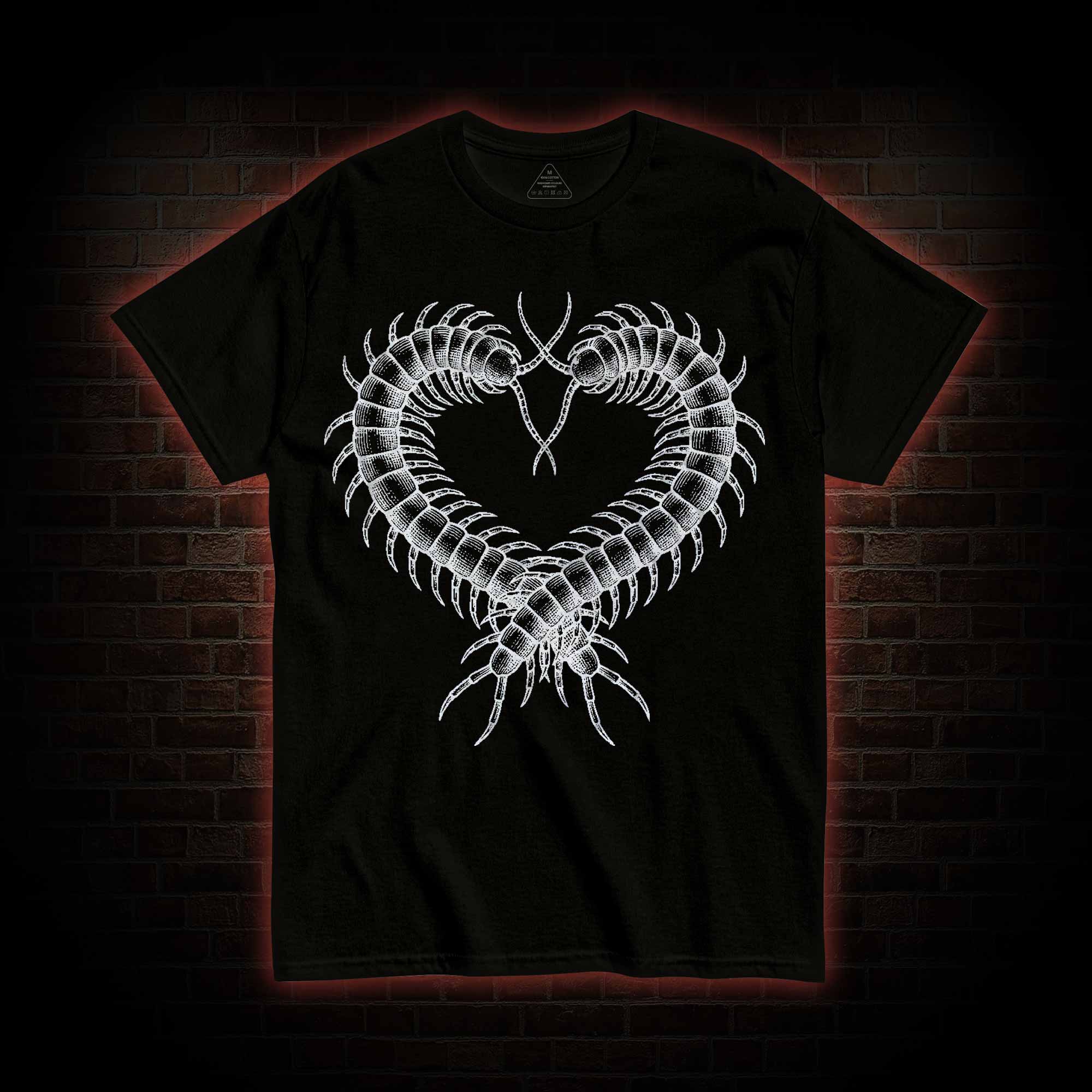 Centipede Heart T-shirt