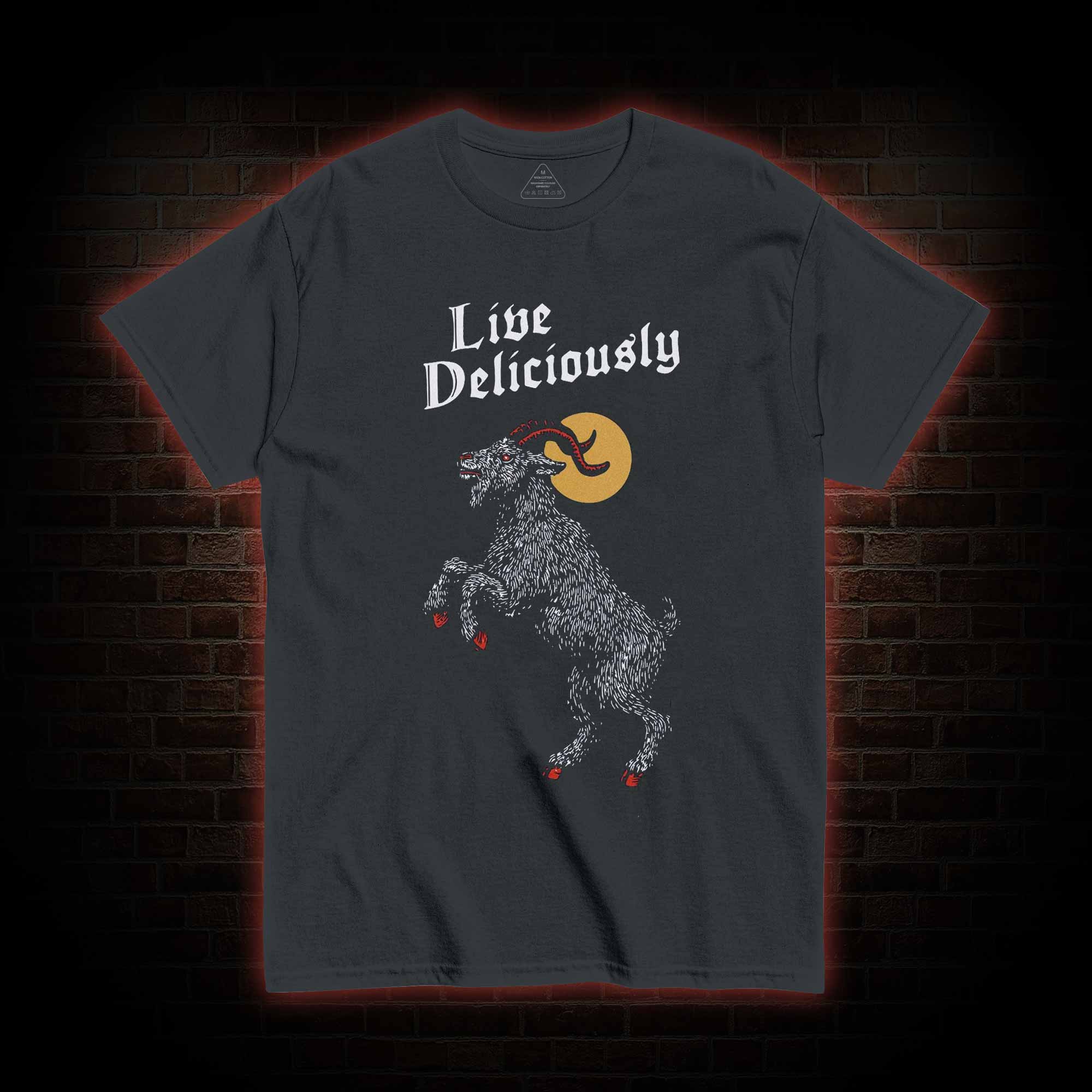 Live Deliciously T-shirt