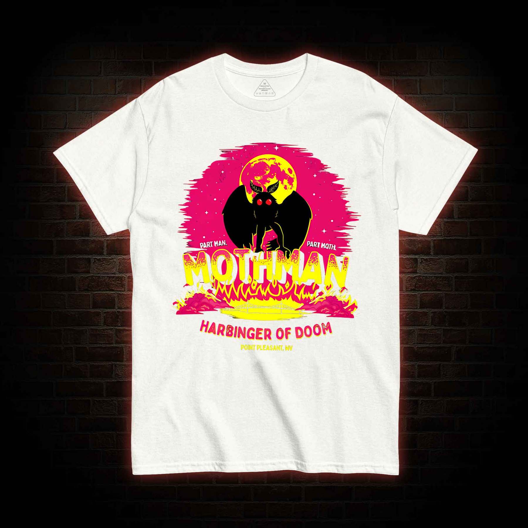 Mothman Harbinger of Doom T-shirt