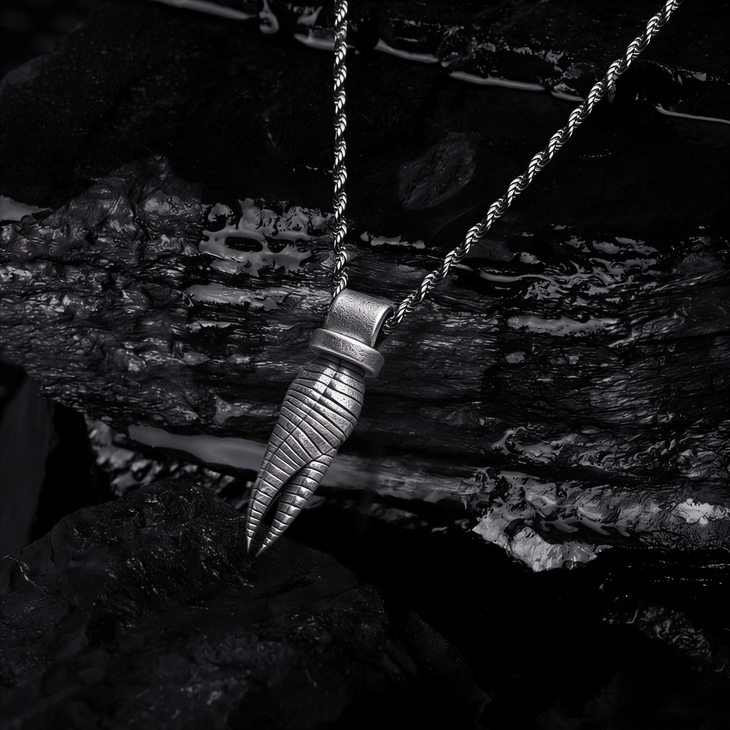 Crab Claw Sculptural Necklace