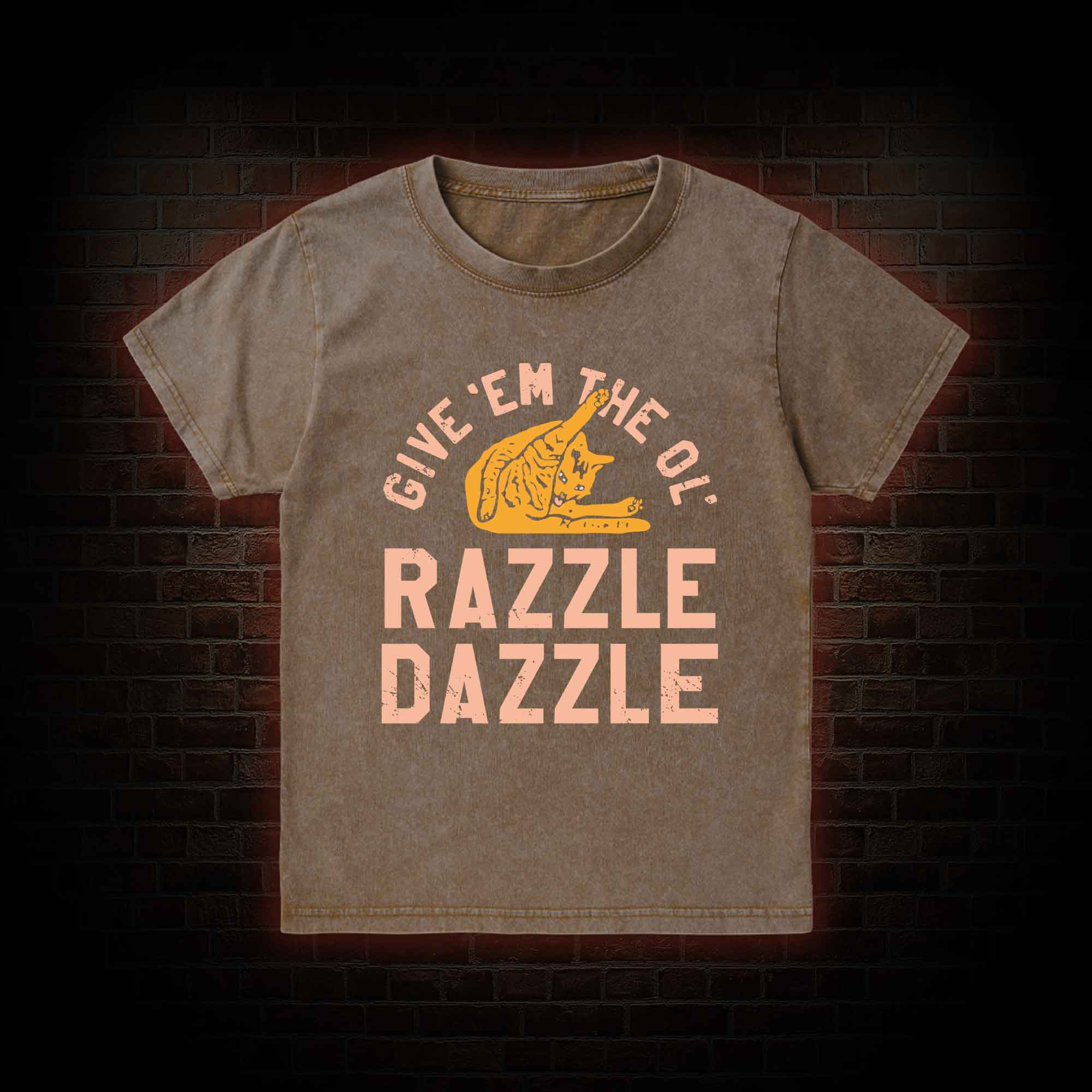 Razzle Dazzle Kid Washed T-Shirt