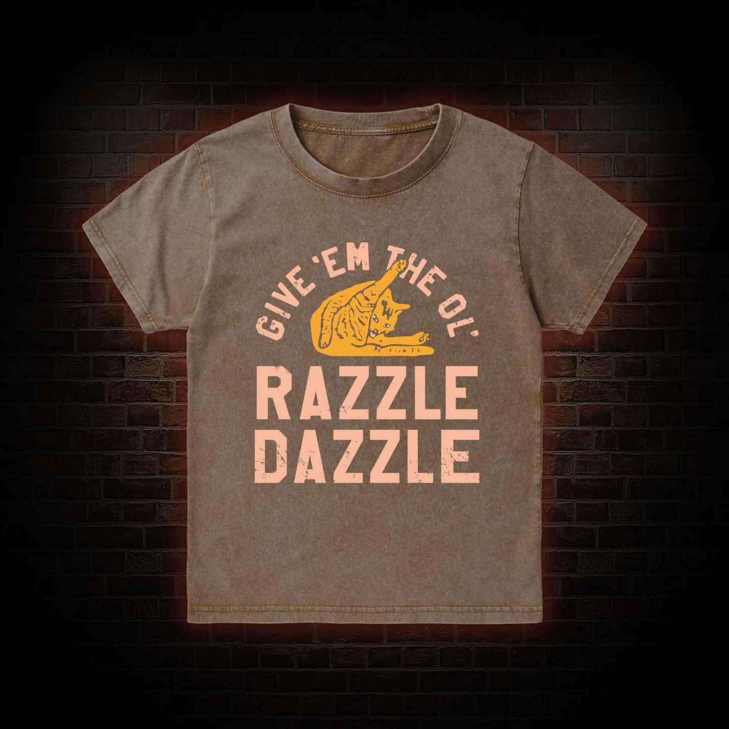 Razzle Dazzle Kid Washed T-Shirt