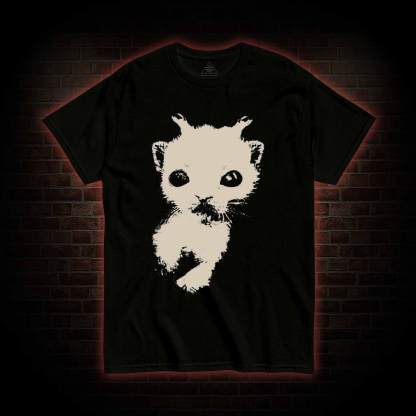 Silly Cat Alien T-shirt