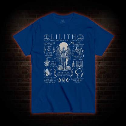 She Rules Over the Lands Where Angels Dare not Tread T-shirt