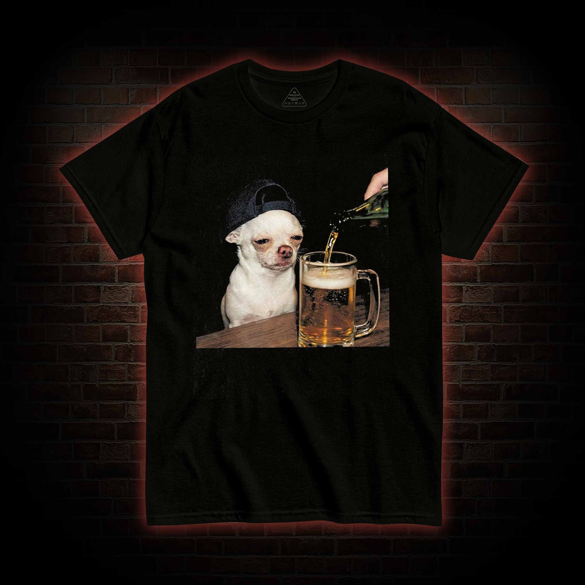 Drunk Puppy Meme T-shirt