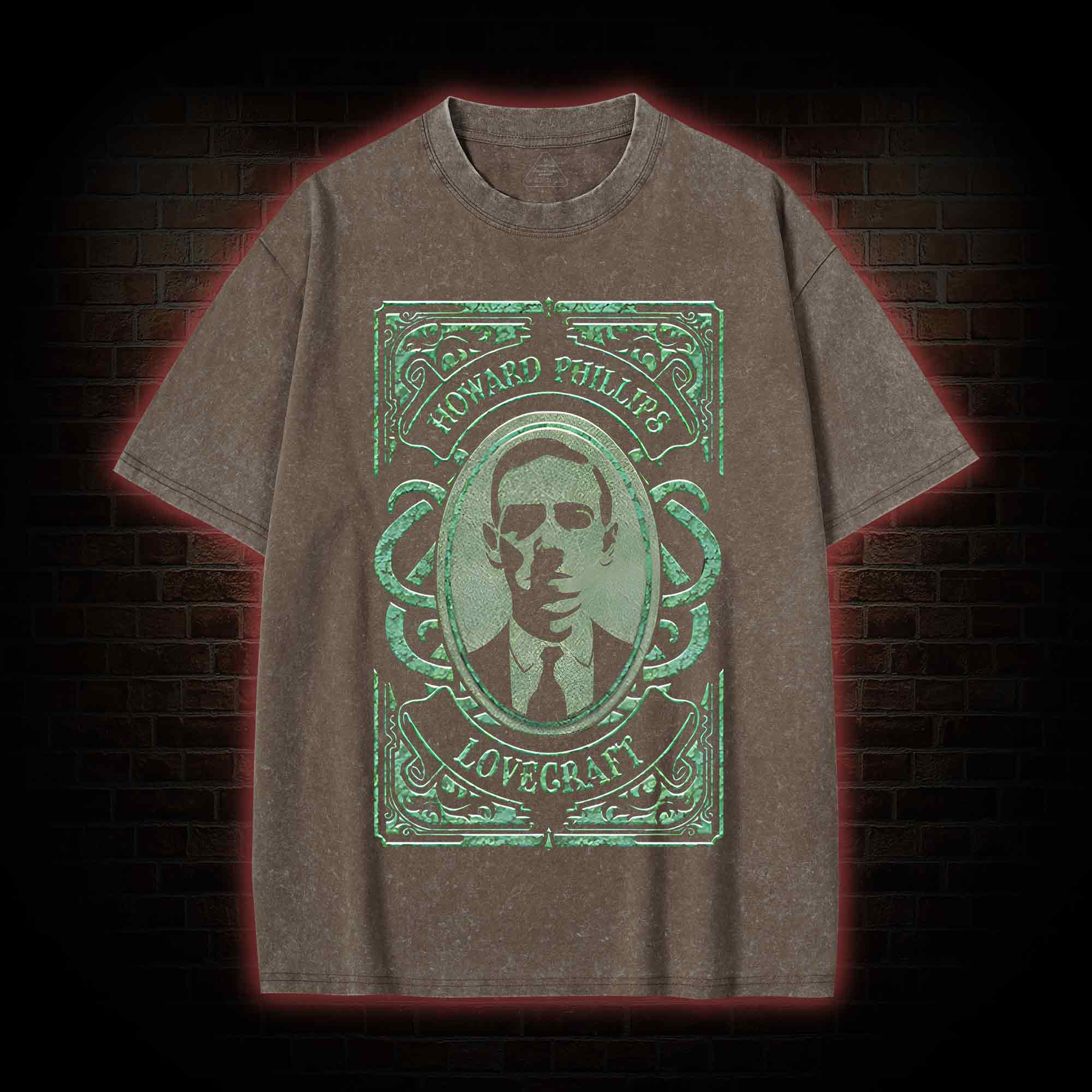 Hp Lovecraft Washed T-shirt