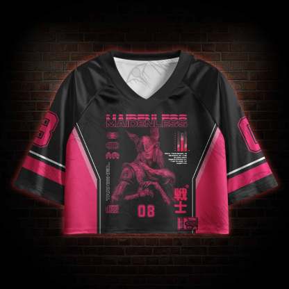 Maidenless Warrior Sports Crop Jersey