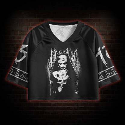 No Gods No Masters Sports Crop Jersey