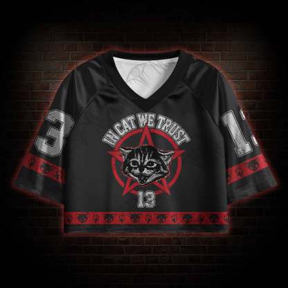 Lucipurr Sports Crop Jersey