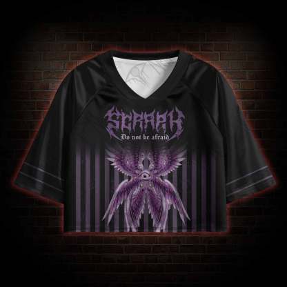 Do Not be Afraid Sports Crop Jersey