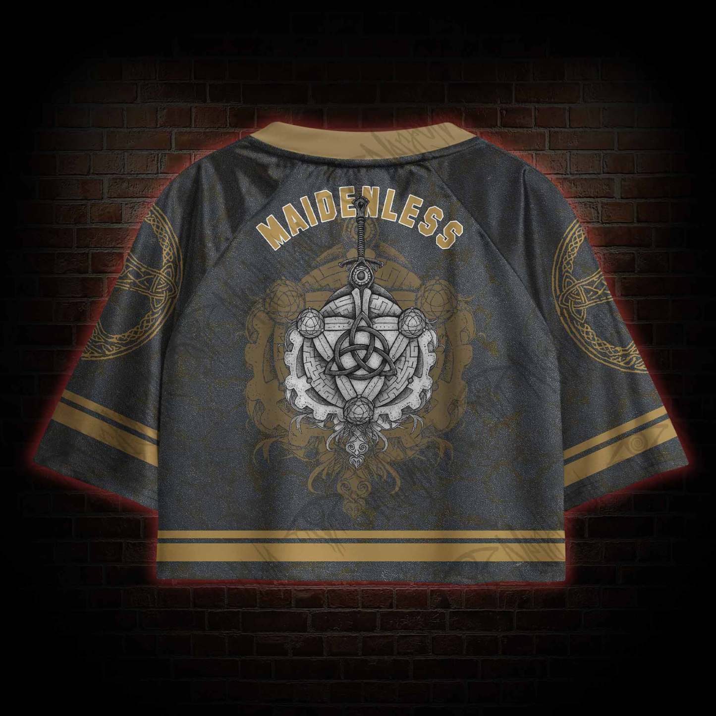 Maidenless Sports Crop Jersey