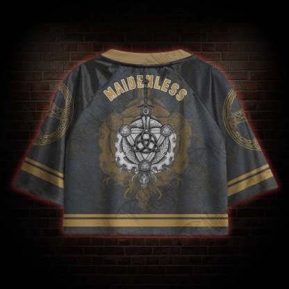 Maidenless Sports Crop Jersey