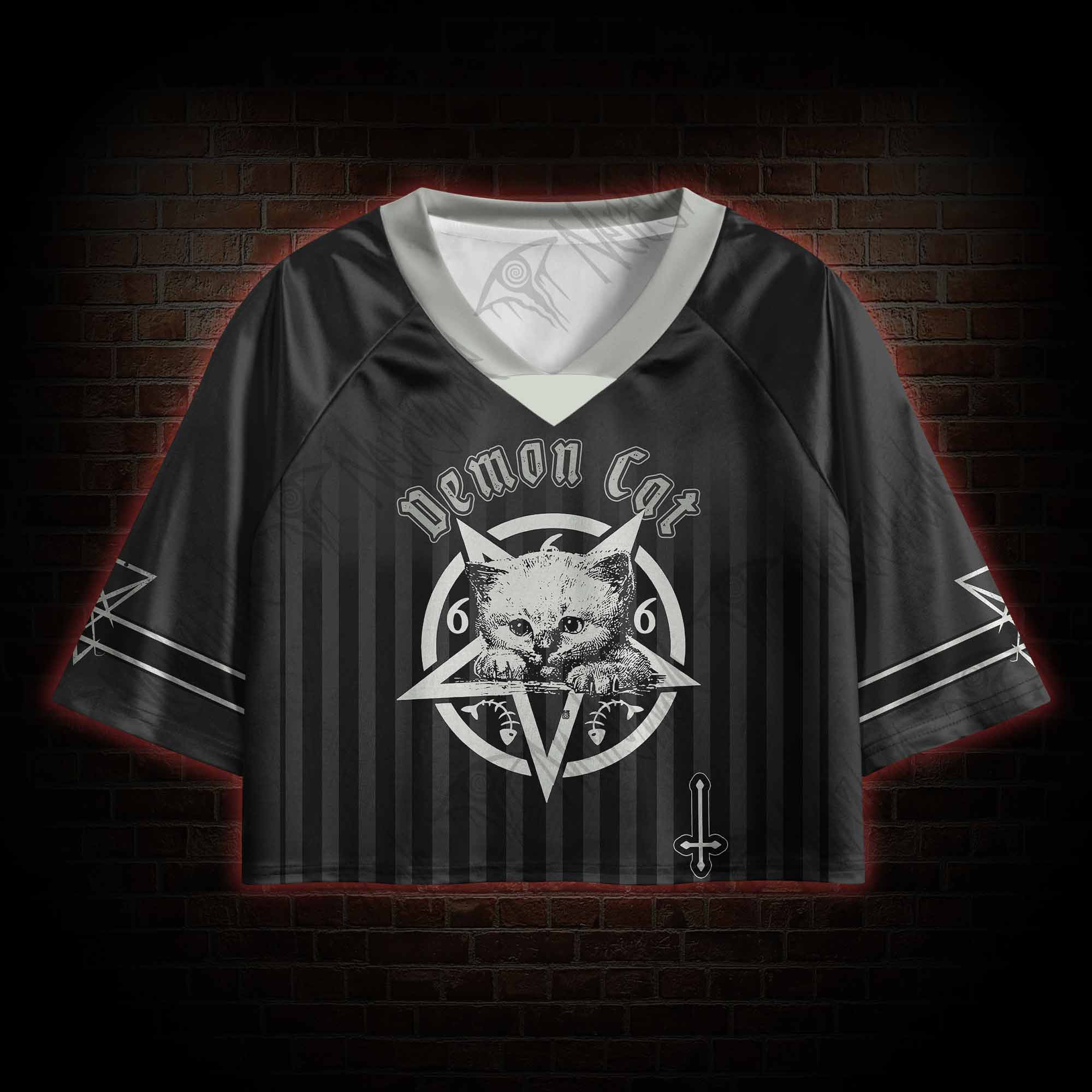 Demon Cat SportsSports Crop Jersey