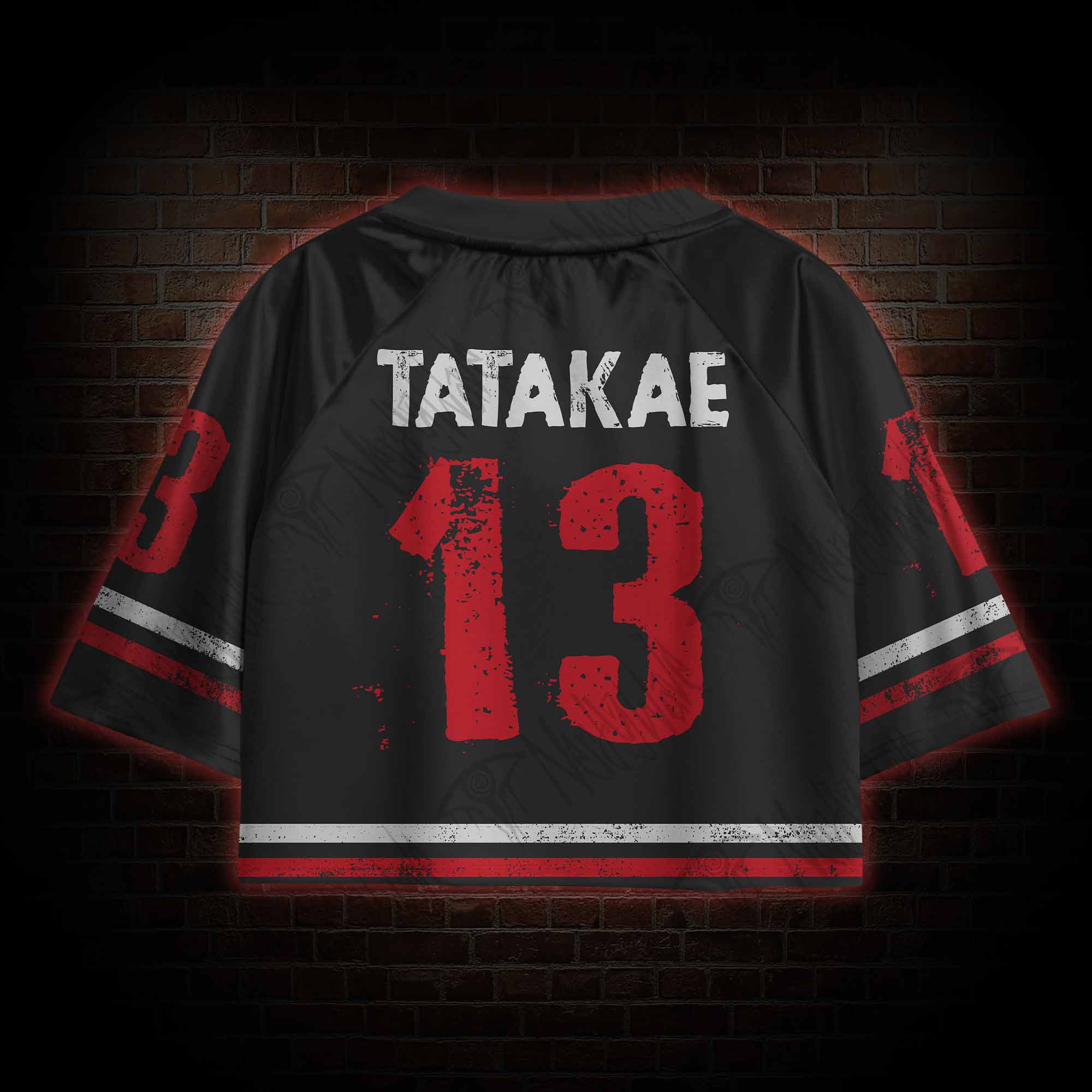 Eat Your Protein Retro Sports Crop Jersey